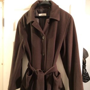 Angora Wool Calvin Klein Coat